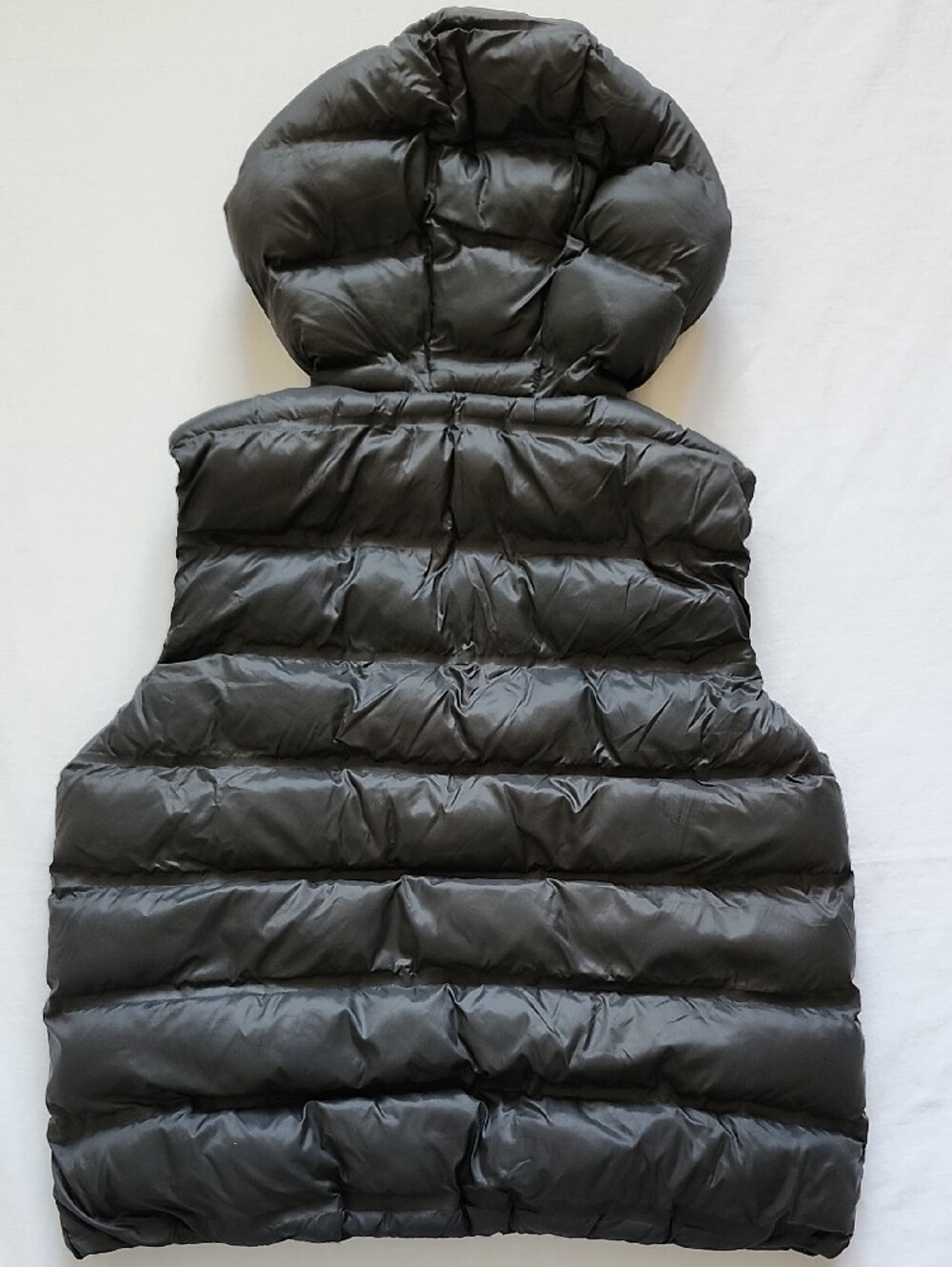 Zara Kids Black Hooded Puffer Vest STCRW Edition Size 6-7 - Picture 12 of 13